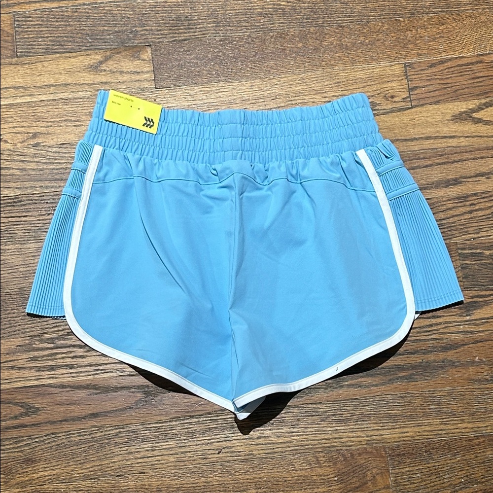 All in Motion Blue Athletic Shorts Lightweight Running Design - Picture 3 of 4